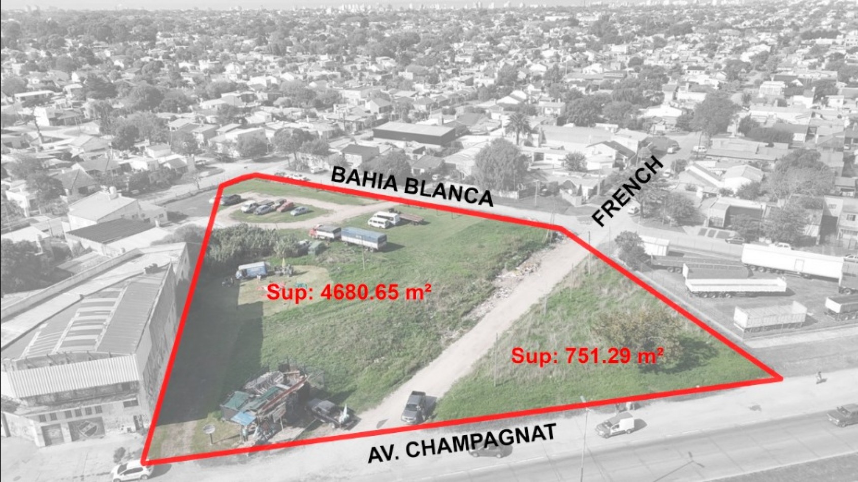 Gran Lote Sobre Avenida champagnat 